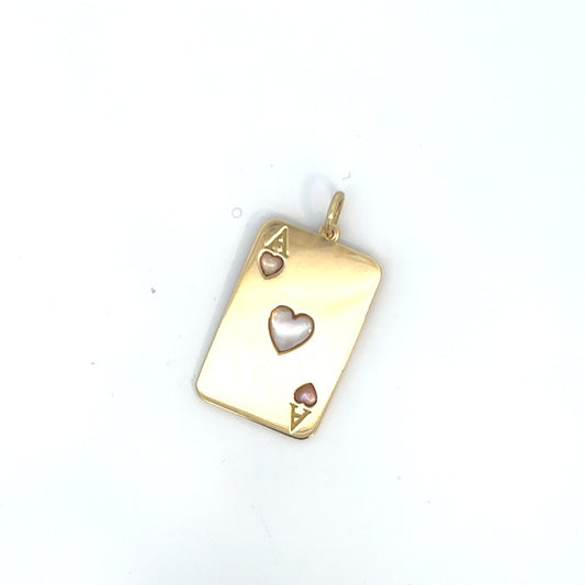 Ace of Hearts Pendant