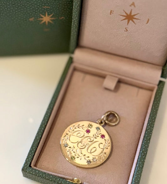 Custom Birthstone Pendant